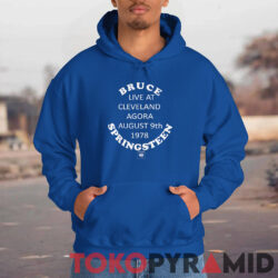 Bruce Springsteen Cleveland 1978 Shirt Hoodie