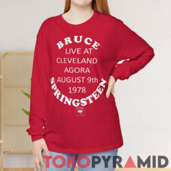 Bruce Springsteen Cleveland 1978 Shirt Long Sleeve
