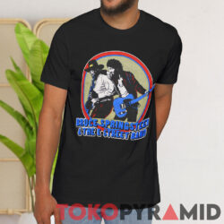Bruce Springsteen Tour 1981 Shirt 2 sided Front T shirt