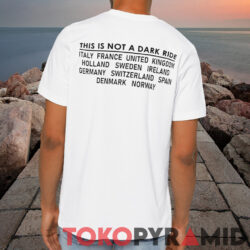 Bruce Springsteen Tunnel Of Love Shirt 2 sided Back T shirt