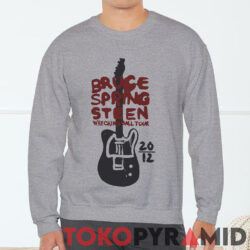 Bruce Springsteen Wrecking Ball 2012 Tour Shirt 2-sided 3 Bruce Springsteen Wrecking Ball 2012 Tour Shirt 2 sided Front Sweatshirt