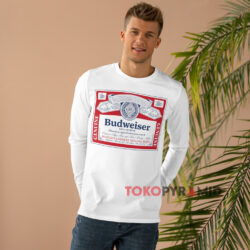 Budweiser Big Logo White Tank Top