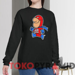 Budweiser Budman Shirt 3 Budweiser Budman Shirt Black Sweatshirt