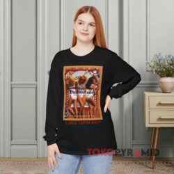 Budweiser Label Conscious Bikini Shirt 4 Budweiser Label Conscious Bikini Black Long sleeved