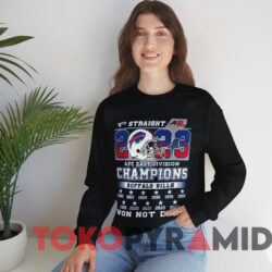 Buffalo Bills 2023 AFC East Division Champions Won Not Done Shirt 2 Buffalo Bills 2023 Afc East Division Champions Won Not Done Shirt Black Sweatshirt