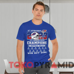 Buffalo Bills 2023 Afc East Division Champions Won Not Done Shirt Blue T shirt