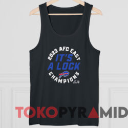 Buffalo Bills It’s A Lock 2023 Afc East Division Champions T shirt Black TankTop