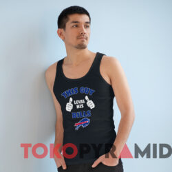 Buffalo Bills This Guy Loves His Bills T-shirt 4 Buffalo Bills This Guy Loves His Bills T shirt Black TankTop