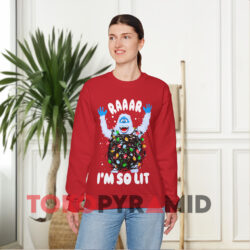 Bumble I'm So Lit Christmas Red Sweatshirt