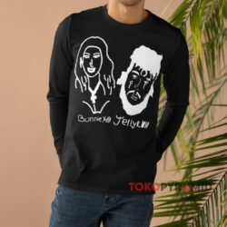 Bunnie Xo And Jelly Roll Shirt 2 Bunnie Xo And Jelly Roll Black Long sleeved