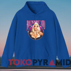 Bunnie Xo Bombshell Shirt Blue Hoodie