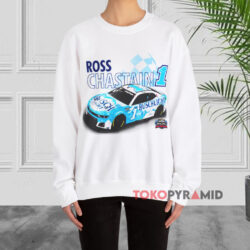 Busch Tona 500 Ross Chastain 1 T-Shirt 3 Busch Tona 500 Ross Chastain 1 White Sweatshirt