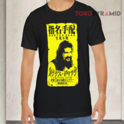 Cactus Jack Japanese Wanted Dead Black T shirt