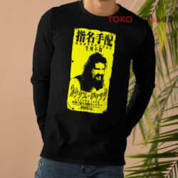 Cactus Jack Japanese Wanted Dead Shirt 4 Cactus Jack Japanese Wanted Dead Long sleeved