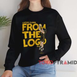 Caitlin Clark From The Logo Shirt 3 Caitlin Clark From The Logo Shirt Black Sweatshirt