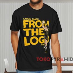 Caitlin Clark From The Logo Shirt 1 Caitlin Clark From The Logo Shirt Black T shirt