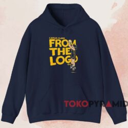 Caitlin Clark From The Logo Shirt 2 Caitlin Clark From The Logo Shirt Navy Hoodie