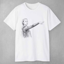 Caitlin Clark Indiana Fever Sketch T Shirt