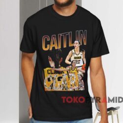 Caitlin Clark Iowa Hawkeyes 22 Shirt Black T shirt