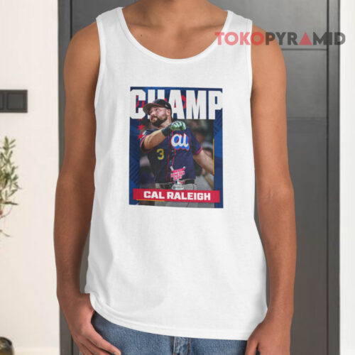 Cal Raleigh From Seattle Mariners Is The 2025 T Mobile Home Run Derby Champion Mlb Tank Top Cal Raleigh From Seattle Mariners Is The 2025 T Mobile Home Run Derby Champion Mlb Tank Top