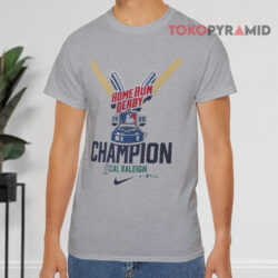 Cal Raleigh Seattle Mariners Nike 2025 Home Run Derby Champion Grey T shirt
