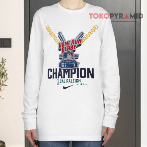 Cal Raleigh Seattle Mariners Nike 2025 Home Run Derby Champion Long sleeved Cal Raleigh Seattle Mariners Nike 2025 Home Run Derby Champion Long sleeved