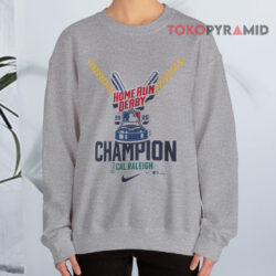 Cal Raleigh Seattle Mariners 2025 Home Run Derby Champion Shirt 3 Cal Raleigh Seattle Mariners Nike 2025 Home Run Derby Champion Sweatshirt