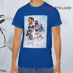 Caleb Williams Iceman And The Bears Do It Again Blue T shirt