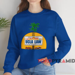 California Ucla Law Sweatshirt Blue Sweatshirt