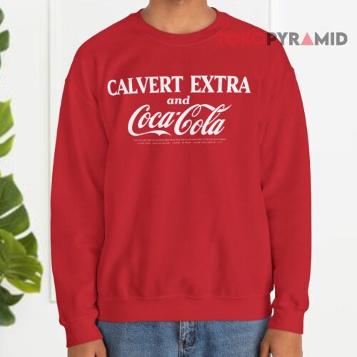 Calvert Extra And Coca Cola Sweatshirt Calvert Extra And Coca Cola Sweatshirt