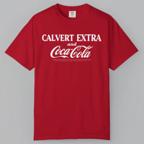 Calvert Extra And Coca Cola T shirt Calvert Extra And Coca Cola T shirt