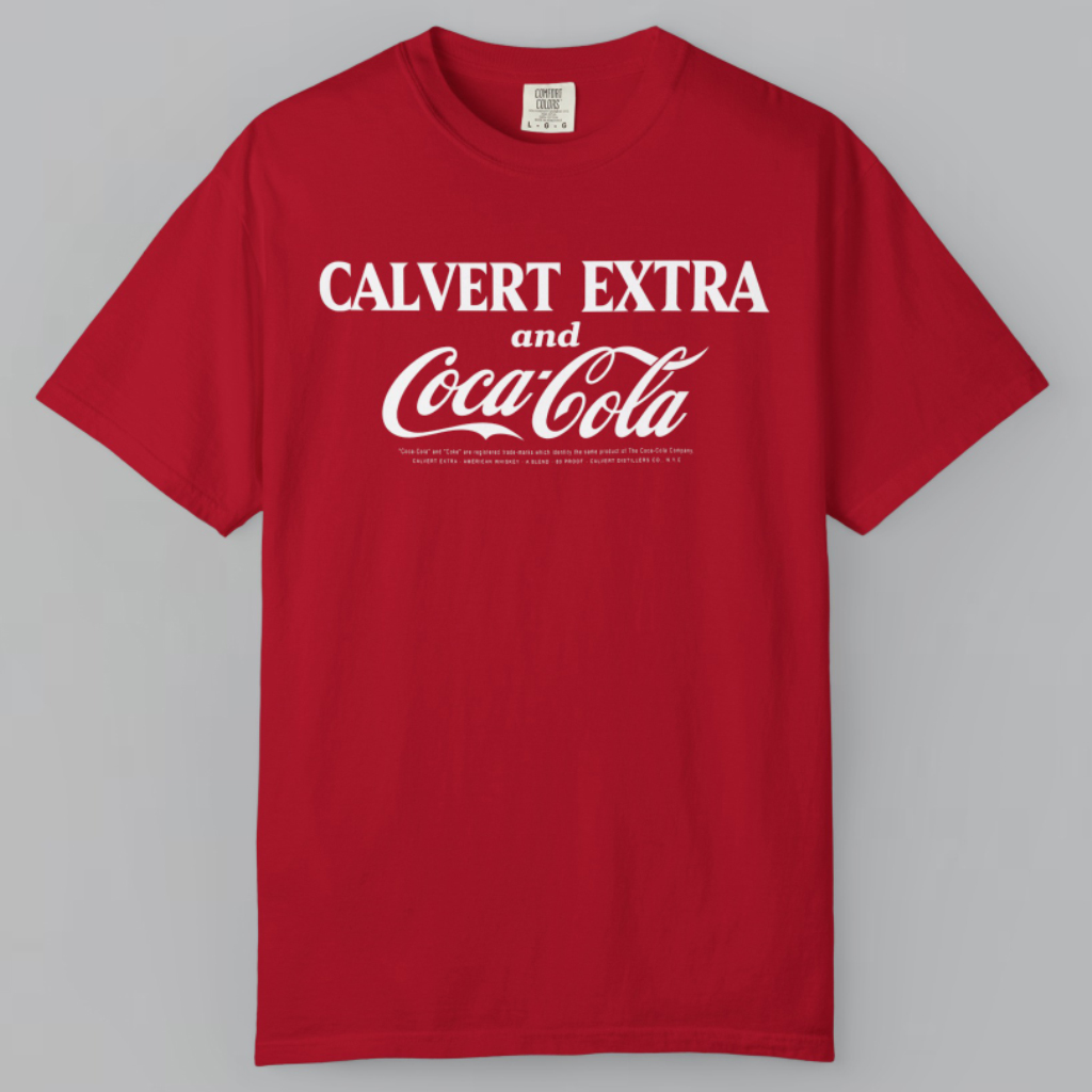 Calvert Extra And Coca Cola T shirt Calvert Extra And Coca Cola T shirt