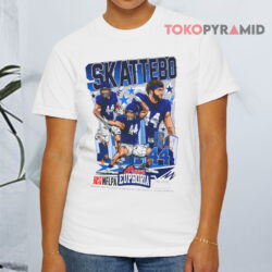Cam Skattebo New York Giants White T shirt