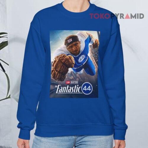 Cam Skattebo The Fantastic 44 Blue Sweatshirt Cam Skattebo The Fantastic 44 Blue Sweatshirt