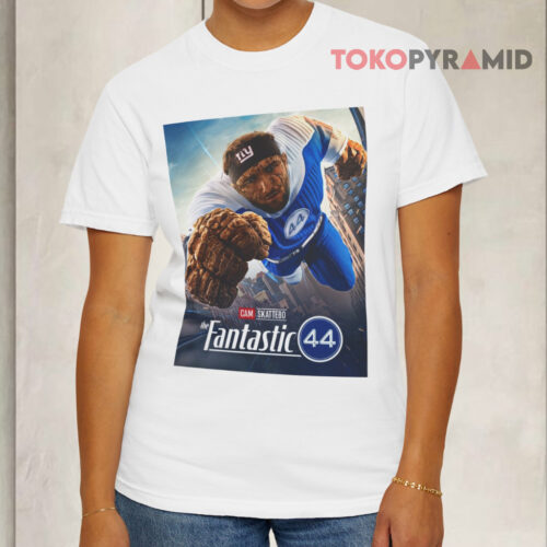 Cam Skattebo The Fantastic 44 White T shirt Cam Skattebo The Fantastic 44 White T shirt