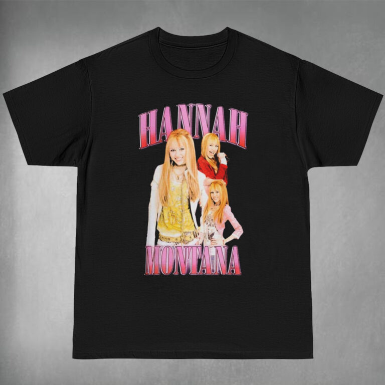 Camiseta Hannah Montana Manga Corta - TokoPyramid