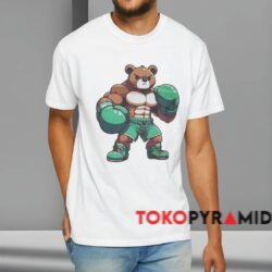 Canelo Alvarez Teddy Bear Shirt White T shirt
