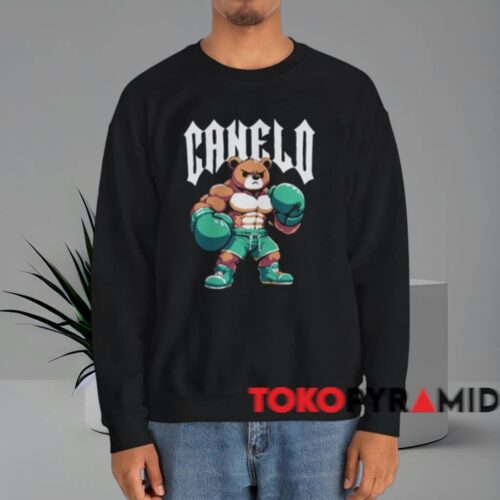 Canelo Teddy Bear Shirt Black Sweatshirt Canelo Teddy Bear Shirt Black Sweatshirt