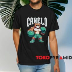 Canelo Teddy Bear Shirt Black T shirt