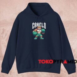 Canelo Teddy Bear Shirt 2 Canelo Teddy Bear Shirt Navy Hoodie