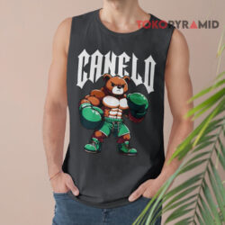 Canelo Teddy Bear Shirt 2 Canelo Teddy Bear Tank Top