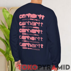 Carhartt WIP Logo-print Organic Cotton 2-sided Shirt 4 Carhartt Wip Logo print Organic Cotton 2 sided Back Sweatshirt