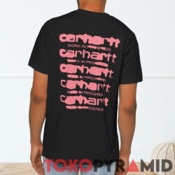 Carhartt WIP Logo-print Organic Cotton 2-sided Shirt 2 Carhartt Wip Logo print Organic Cotton 2 sided Back T shirt