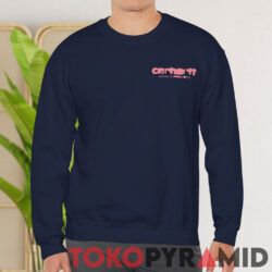 Carhartt WIP Logo-print Organic Cotton 2-sided Shirt 3 Carhartt Wip Logo print Organic Cotton 2 sided Front Sweatshirt