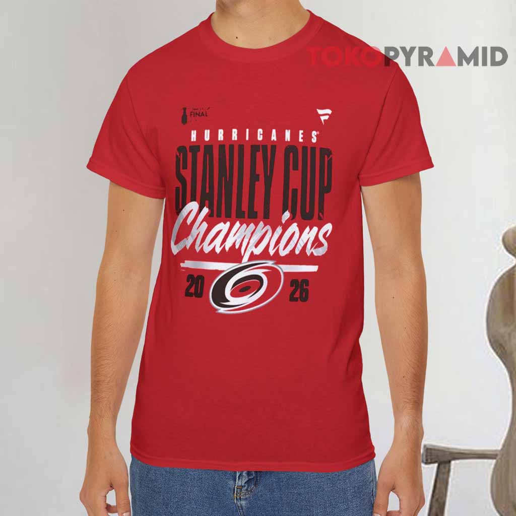 Carolina Hurricanes 2026 Champions Red Shirt Carolina Hurricanes 2026 Champions Red Shirt