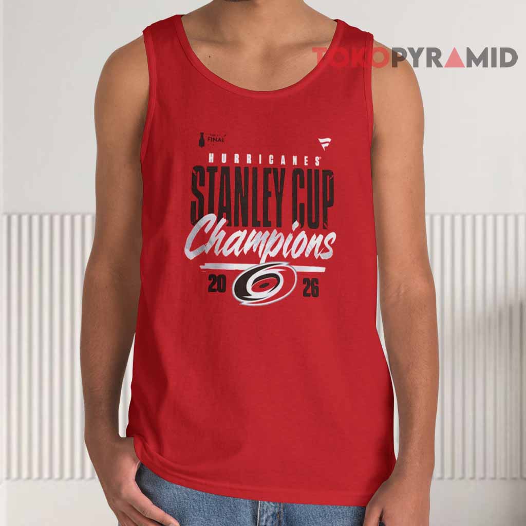 Carolina Hurricanes 2026 Champions Tank Top Carolina Hurricanes 2026 Champions Tank Top