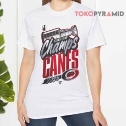 Carolina Hurricanes 2026 Stanley Cup Champions Shirt Front