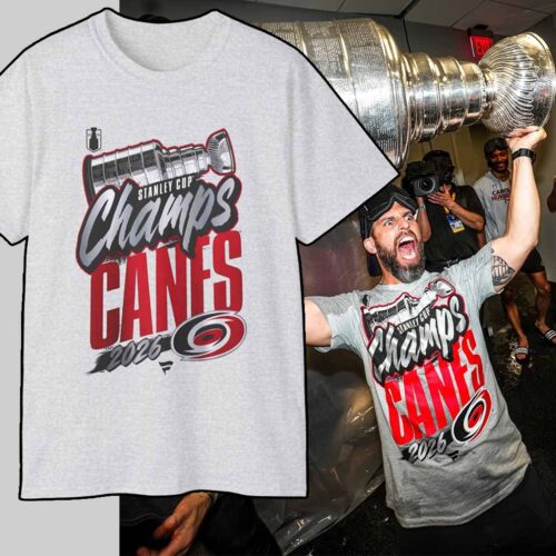 Carolina Hurricanes 2026 Stanley Cup Champions T shirt