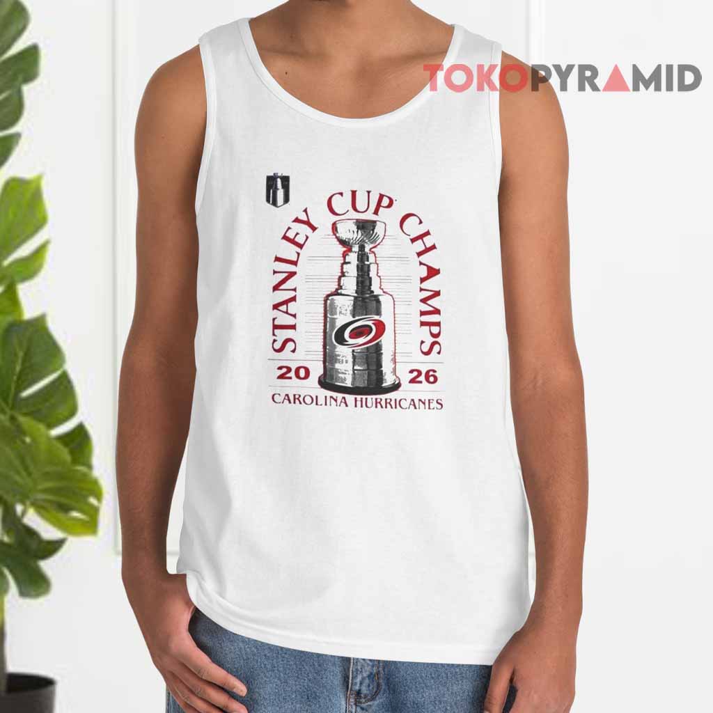 Carolina Hurricanes Stanley Cup Champions 2026 Tank Top Carolina Hurricanes Stanley Cup Champions 2026 Tank Top