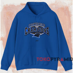 Carolina Panthers 2003 NFC Champions T-shirt 2 Carolina Panthers 2003 Nfc Champions T shirt Blue Hoodie
